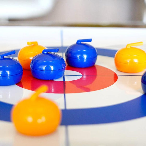 🎅Fejr julen💯2025 Nyt bordbaseret curling-spil for hele familien