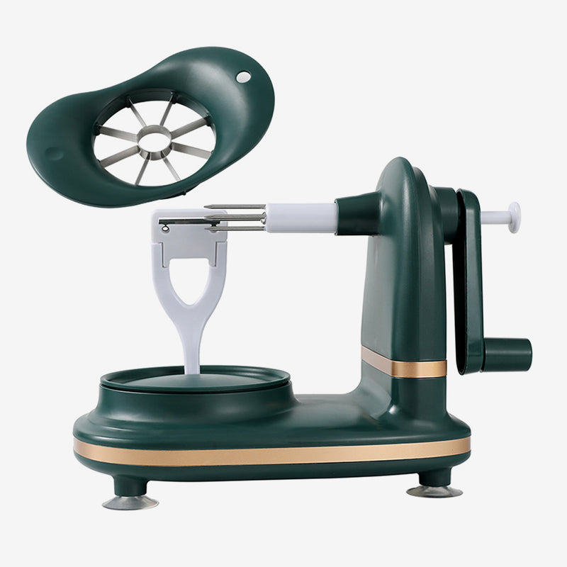 ⏳מבצע לזמן מוגבל! ⏰מקלף פירות עם ידית סיבוב 🍎🥝🔪