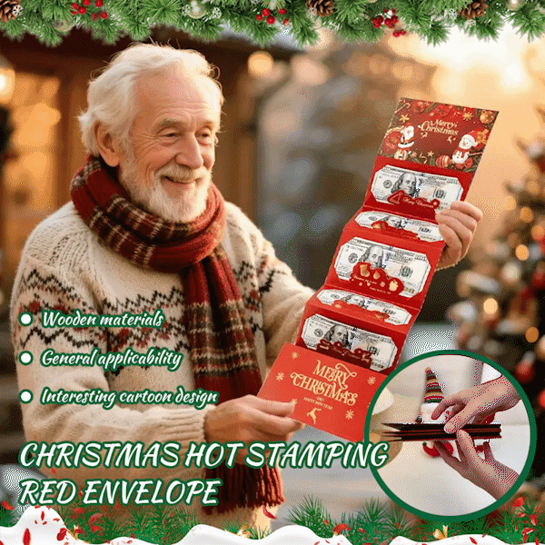 🎄 Julekuverter med kontanter og pengeclips