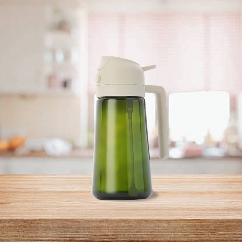 To i én lysbeskyttet olieflaske