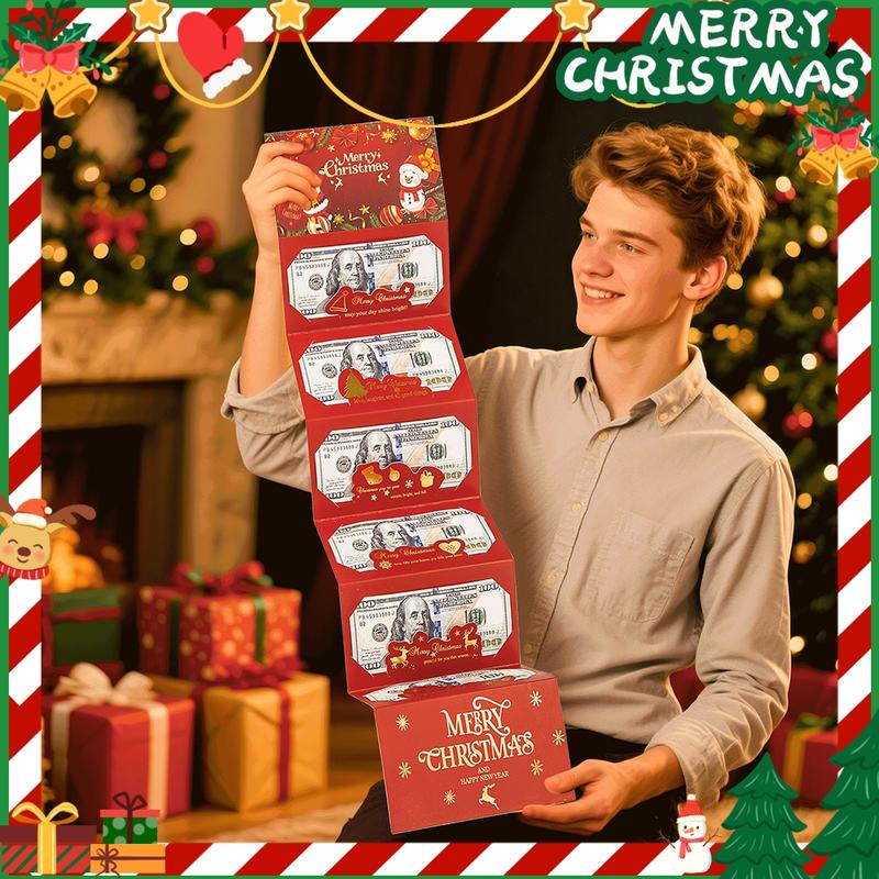 🎄 Julekuverter med kontanter og pengeclips