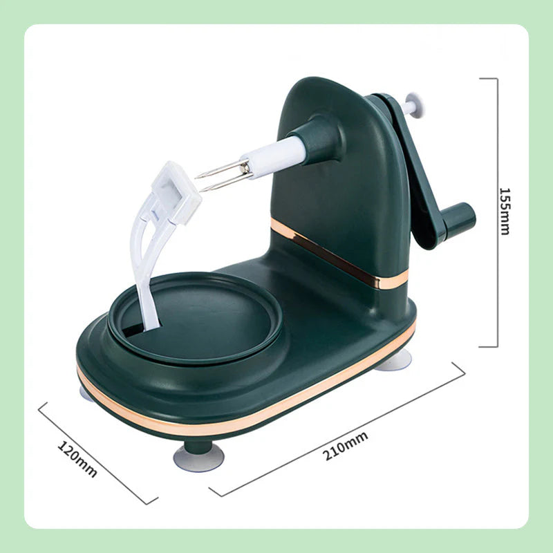 ⏳מבצע לזמן מוגבל! ⏰מקלף פירות עם ידית סיבוב 🍎🥝🔪